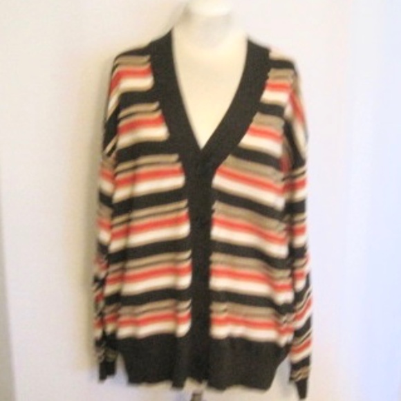 Marni x Uniqlo Striped Oversized Cardigan - Picture 2 of 10